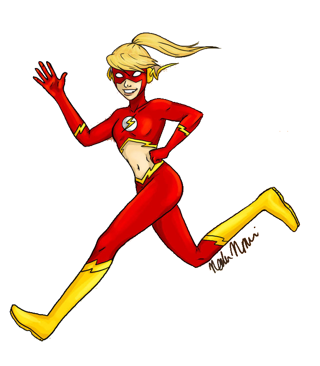 The Flash girl